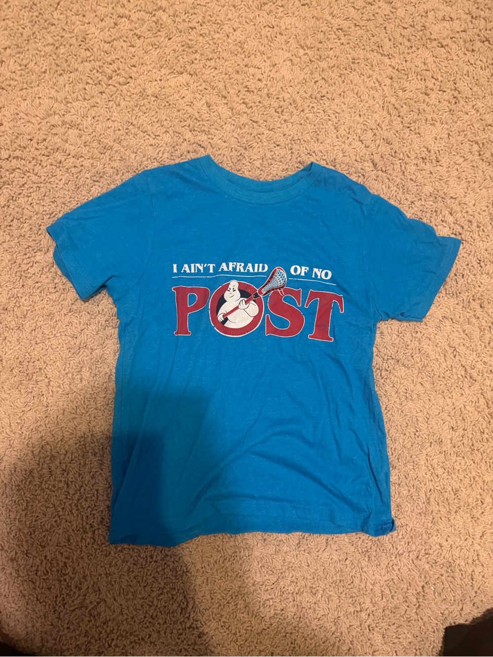 Chalktalk Sports I Ain’t Afraid of No Post Halloween lacrosse t-shirt YM